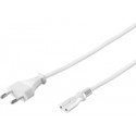 MicroConnect Power Cord Notebook 5m White Ref: PE030750W