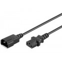 MicroConnect Power Cord C13 - C14 5m black Ref: PE040650