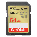 Sandisk EXTREME PLUS 64GB SDXC MEMORY Référence: W128591180