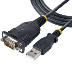 StarTech.com 3Ft (1M) Usb To Serial Cable, Référence: W128273795