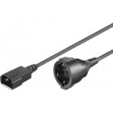 MicroConnect Power Cord C14 -Schuko M-F Ref: PE130100