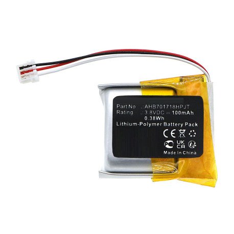 CoreParts Battery 3.8V 100mAh 0.38Wh Référence: W128889063