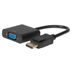 MicroConnect Displayport-VGA M-F, 15cm Reference: DPVGA15CM