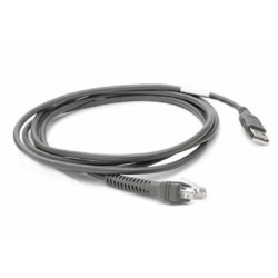 Zebra Cable, USB, 2.1m, straight Référence: CBA-U21-S07ZBR