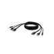 Belkin F1Dn1Ccbl Kvm Cable Black 3 M Référence: W128429065