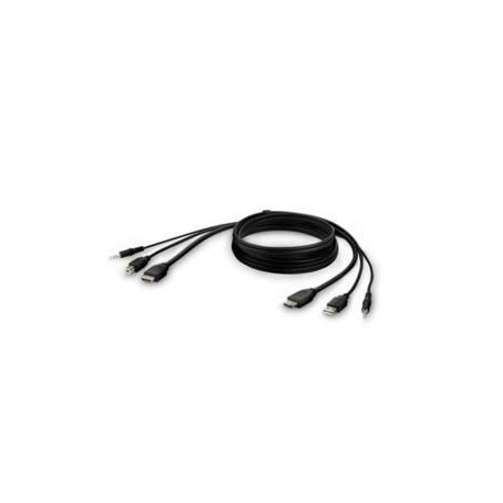 Belkin F1Dn1Ccbl Kvm Cable Black 3 M Référence: W128429065