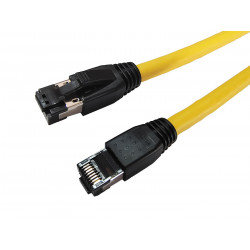 MicroConnect CAT8.1 S/FTP 0,25m Yellow Reference: W126443463