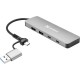 Sandberg USB-C/A to 2xUSB-A+2xUSB-C Hub Référence: 136-64