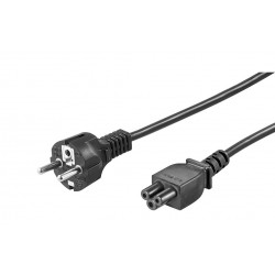 MicroConnect Power Cord CEE 7/7 - C5 1m Reference: PE010810S