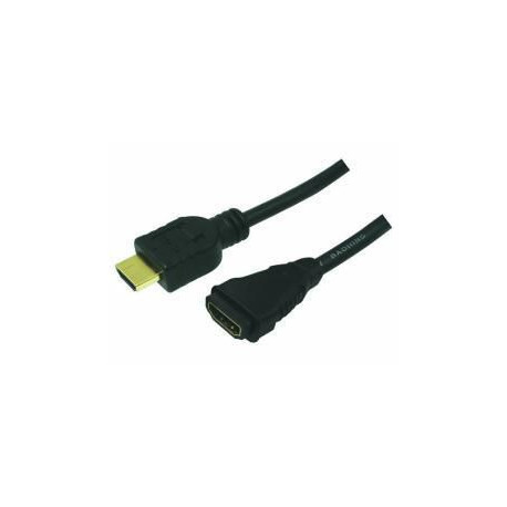 LogiLink HDMI cable, A/M to A/F, 4K/30 Référence: CH0058