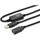 MicroConnect Active USB 2.0 cable, A-A M-F Reference: USB2.0AAF05A