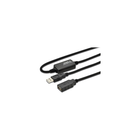 MicroConnect Active USB 2.0 cable, A-A M-F Reference: USB2.0AAF05A