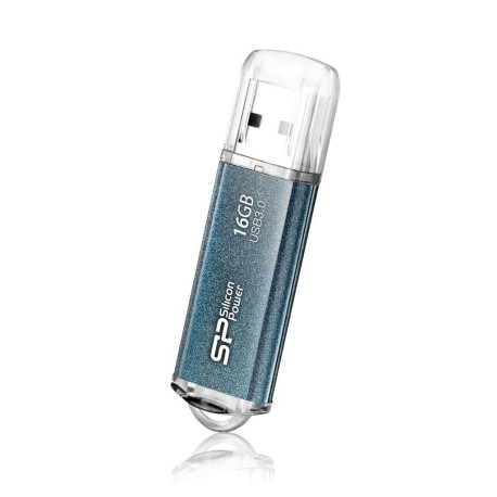 Silicon Power USB-Stick 16GB USB3.0 M01 Blue Référence: SP016GBUF3M01V1B