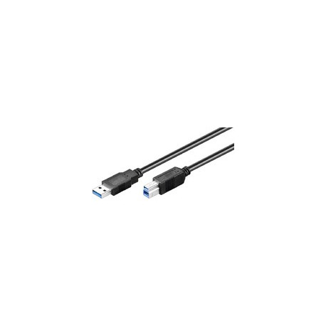 MicroConnect USB3.0 A-B 0.5m M-M Reference: USB3.0AB05B