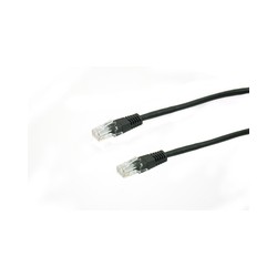 MicroConnect U/UTP CAT5e 7.5M Black PVC Ref: B-UTP5075S