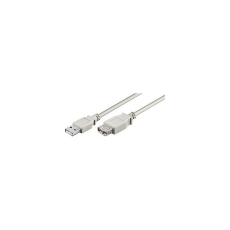MicroConnect USB2.0 Extension A-A 0,1m M-F Reference: USBAAF01