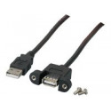 MicroConnect USB2.0 Extension A-A M-F 1,8m Reference: USBAAF1PANEL2