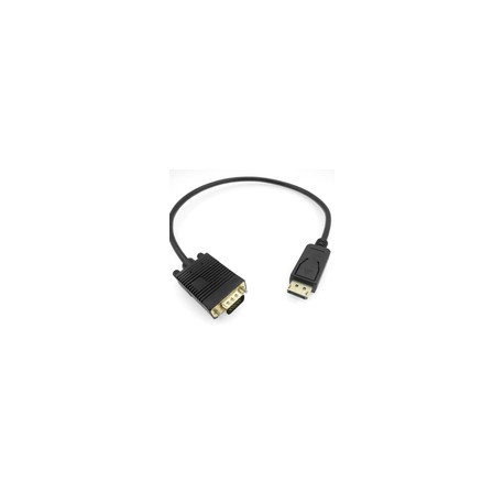 MicroConnect DisplayPort 1.2 - VGA M-M 0.5m Ref: DP-VGA-MM-050