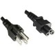 MicroConnect Power Cord US Type B - C5 3m Ref: PE110830