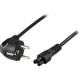 MicroConnect Power Cord CEE 7/7 - C5 10m Ref: PE0108100