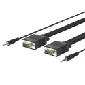 MicroConnect SVGA HD15 5m M-M. 3.5MM Référence: MONGG5BMJ
