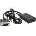 MicroConnect VGA + Audio to HDMI converter Référence: MONGGHDMI