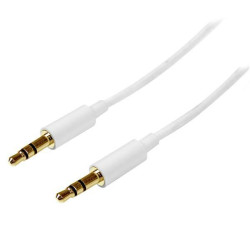 StarTech.com SLIM 3.5MM STEREO AUDIO CABLE Référence: MU1MMMSWH