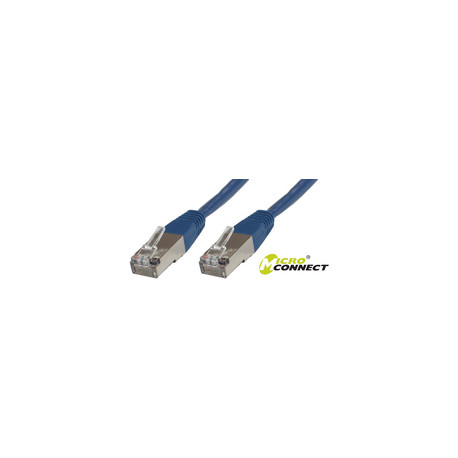 MicroConnect F/UTP CAT6 20m Blue LSZH Reference: STP620B