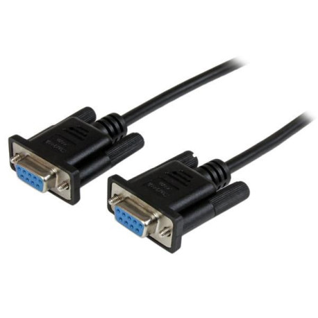 StarTech.com 1M BLACK DB9 NULL MODEM CABLE Référence: SCNM9FF1MBK
