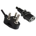 MicroConnect Power Cord 1.8m Type D -C13 Référence: PE010418INDIA