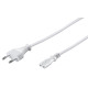 MicroConnect Power Cord Notebook 10m White Référence: PE0307100W