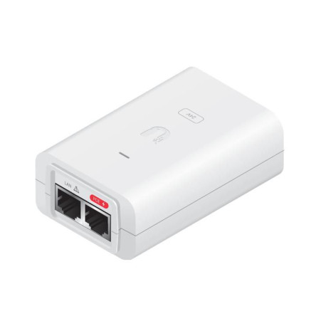 Ubiquiti PoE Injector, 24VDC, 12W Référence: POE-24-12W-WH