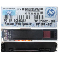 HP DR SSD 3.2TB 12G 2.5 SAS MSA Référence: W128863966 