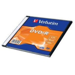 Verbatim DVD-R AZO 4.7GB 16X SINGLE SC Référence: W125625481