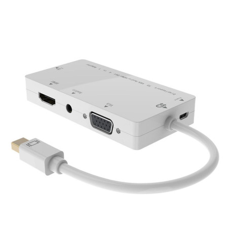 MicroConnect Mini DP to DVI/HDMI/VGA/Audio Référence: MDPDVIHDMIVGAAA