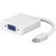 MicroConnect Mini Displayport-VGA M-F White Référence: MDPVGA
