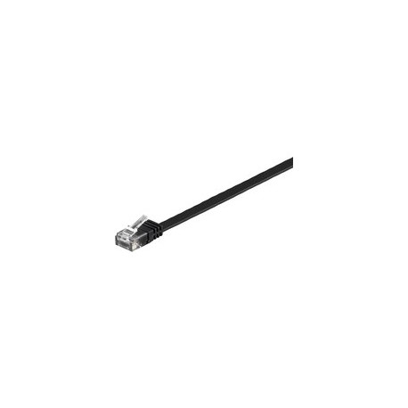 MicroConnect U/UTP CAT6 3M Black Flat Reference: V-UTP603S-FLAT