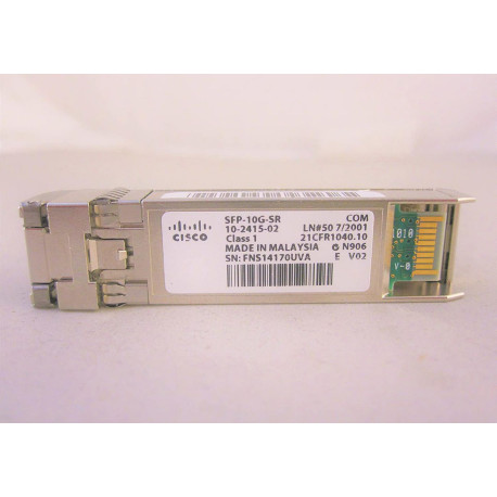 Cisco 10GBASE-SR SFP MODULE Référence: SFP-10G-SR= 
