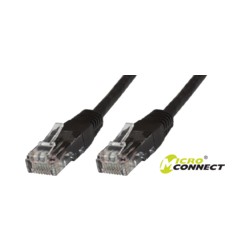 MicroConnect U/UTP CAT6 0.20M Black LSZH Ref: UTP6002S