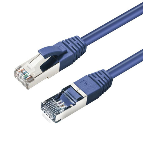 MicroConnect S/FTP CAT6 0.5m Blue LSZH Reference: SSTP6005B