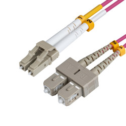 MicroConnect LC/UPC-SC/UPC 5m OM4 Fibre Référence: FIB422005P
