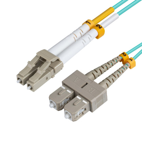 MicroConnect LC/UPC-SC/UPC 7m OM3 Fibre Référence: FIB422007