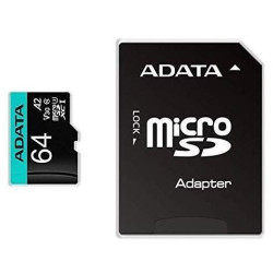 ADATA 64GB UHS-I U3 V30S A2 MICRO Référence: W125851310