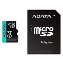 ADATA 64GB UHS-I U3 V30S A2 MICRO Référence: W125851310