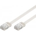 MicroConnect U/UTP CAT5e 5M White Flat Ref: V-UTP505W-FLAT