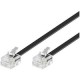 MicroConnect ModularCable RJ11 6P/4C 10m Ref: MPK190