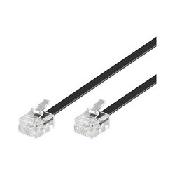 MicroConnect ModularCable RJ11 6P/4C 10m Ref: MPK190