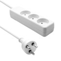 MicroConnect Danish Power Strip 3-way Référence: W128444943