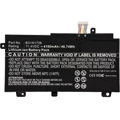 CoreParts Laptop Battery for Asus Référence: W125993369