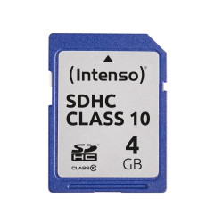 Intenso SDHC-Card 4GB, Class 10 Référence: 3411450